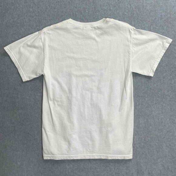 Encolor Hand Painted Designs T-Shirt Mens Small White‎ Cotton Graphic - Picture 2 of 10